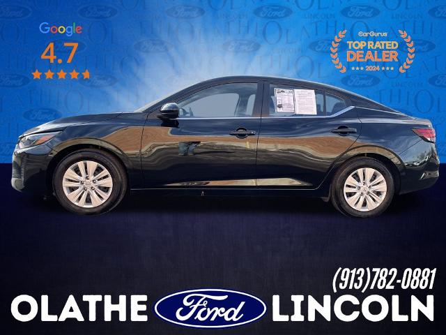 Used 2024 Nissan Sentra S with VIN 3N1AB8BV0RY350188 for sale in Kansas City