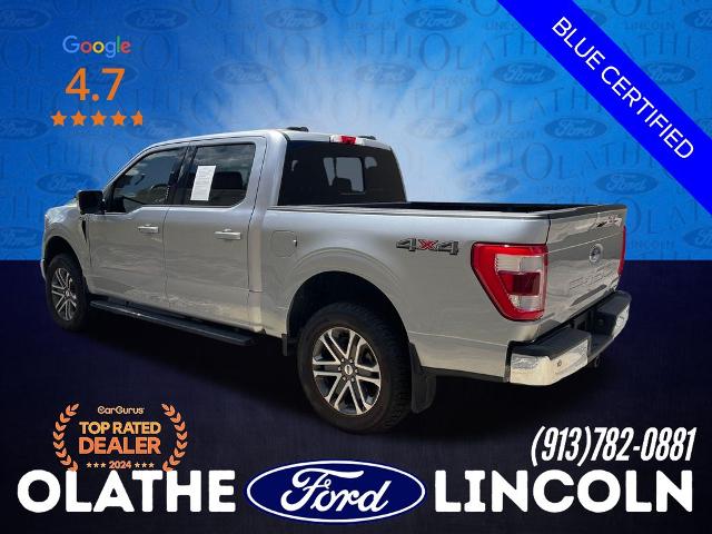 Used 2021 Ford F-150 Lariat with VIN 1FTFW1E87MFC74747 for sale in Kansas City