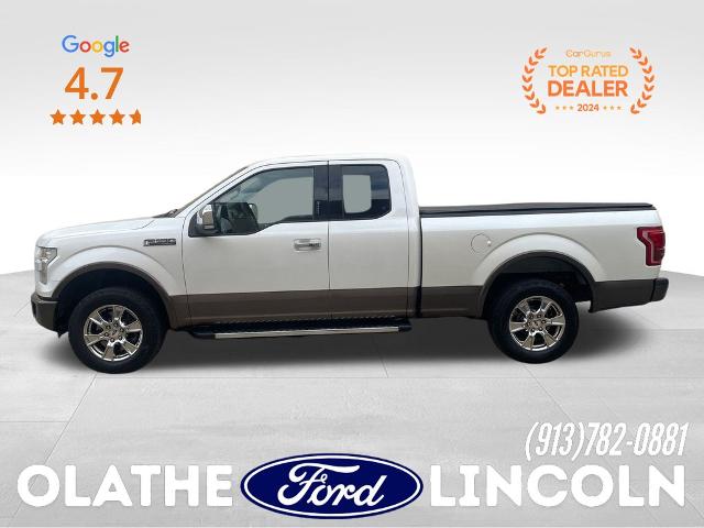 Used 2015 Ford F-150 Lariat with VIN 1FTEX1CF1FFB13369 for sale in Kansas City