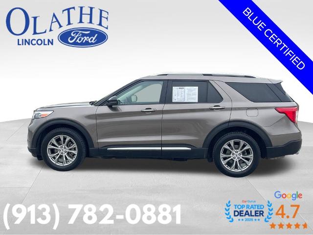Used 2021 Ford Explorer Limited with VIN 1FMSK8FH1MGC13367 for sale in Kansas City