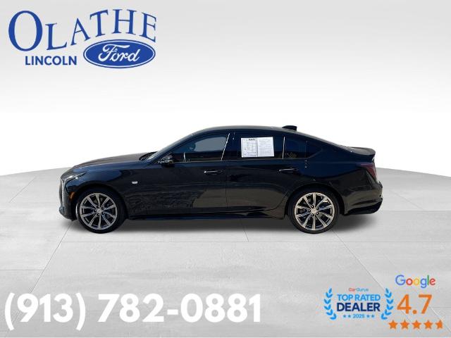 Used 2025 Cadillac CT5 Sport with VIN 1G6DU5RK7S0122237 for sale in Kansas City