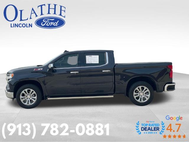 Used 2022 Chevrolet Silverado 1500 LTZ with VIN 1GCUDGED5NZ611381 for sale in Kansas City