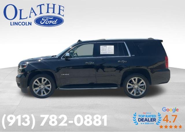 Used 2016 Chevrolet Tahoe LTZ with VIN 1GNSKCKC0GR448795 for sale in Kansas City