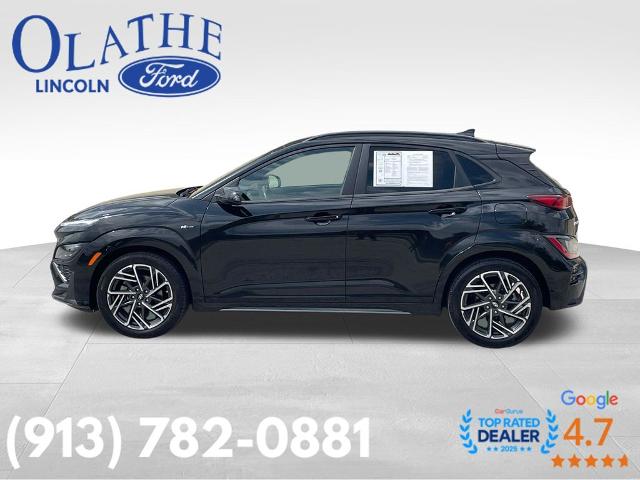 Used 2022 Hyundai Kona N Line with VIN KM8K33A35NU849224 for sale in Kansas City