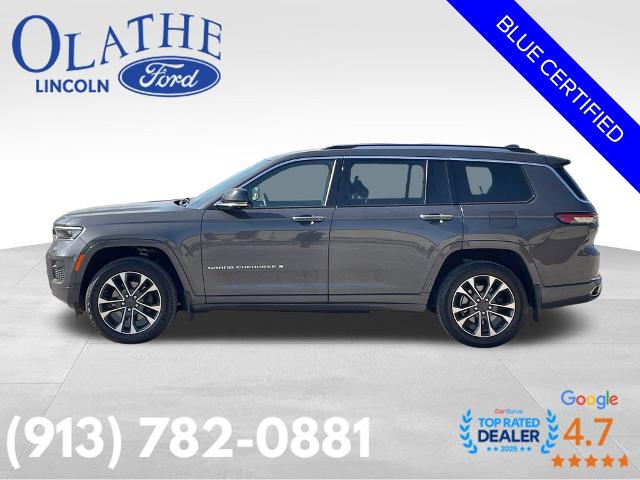 Used 2021 Jeep Grand Cherokee L Overland with VIN 1C4RJKDTXM8197142 for sale in Kansas City