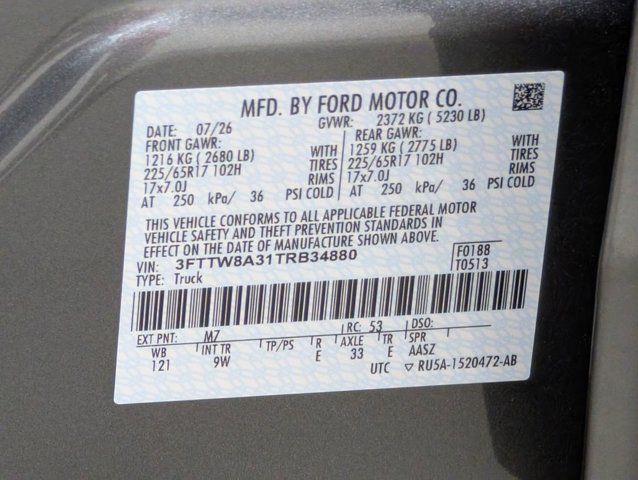 New 2026 Carbonized Gray Metallic Ford XL image 45