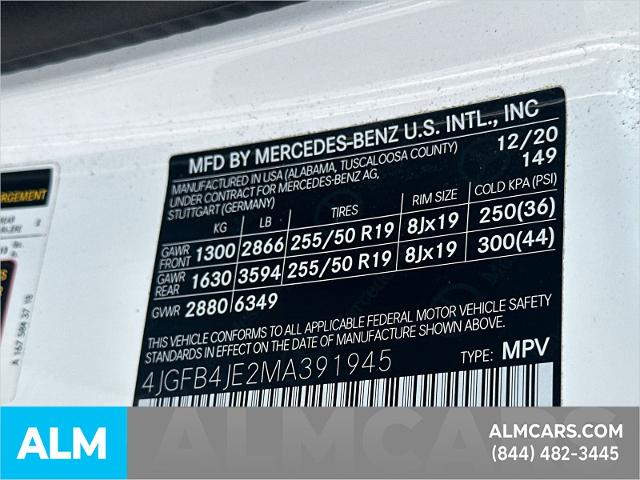 Certified Used 2021 Polar White Mercedes-Benz  image 39
