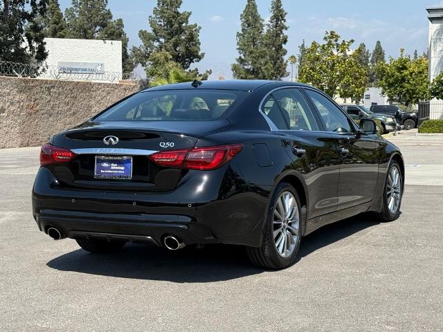 Certified Used 2023 Black Obsidian INFINITI  image 4