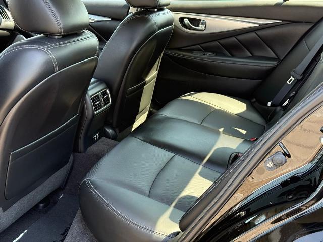 Certified Used 2023 Black Obsidian INFINITI  image 8