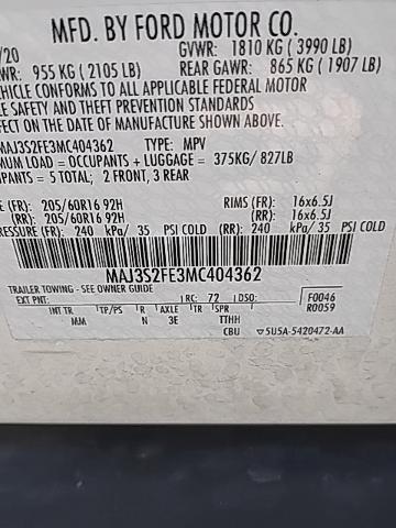 2021 Ford Ecosport