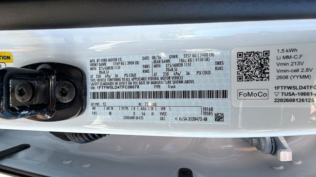 New 2026 Oxford White Ford Lariat® image 72