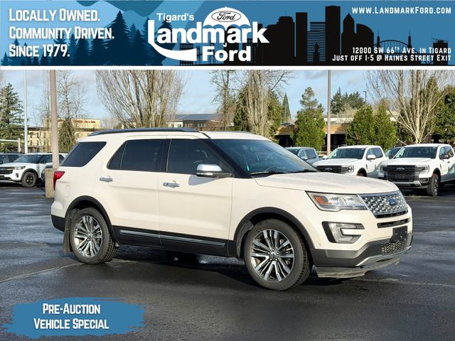 2017 Ford Explorer Platinum